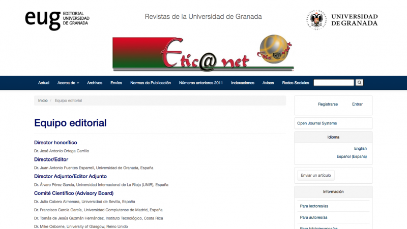 Revista Eticanet Revista Eticanet